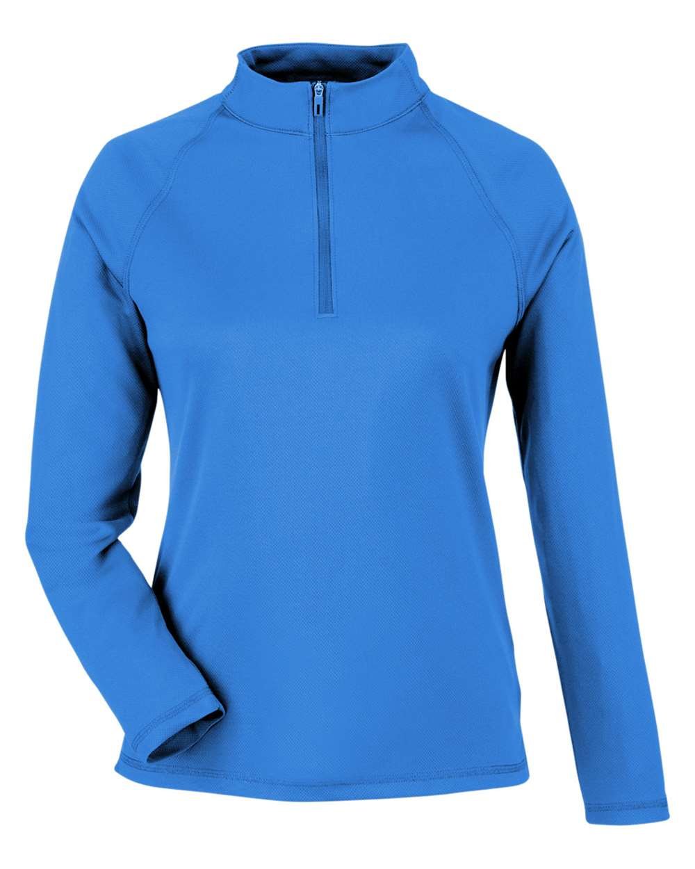 North End NE412W Women's Express Tech Performance Pique Quarter-Zip Pullover