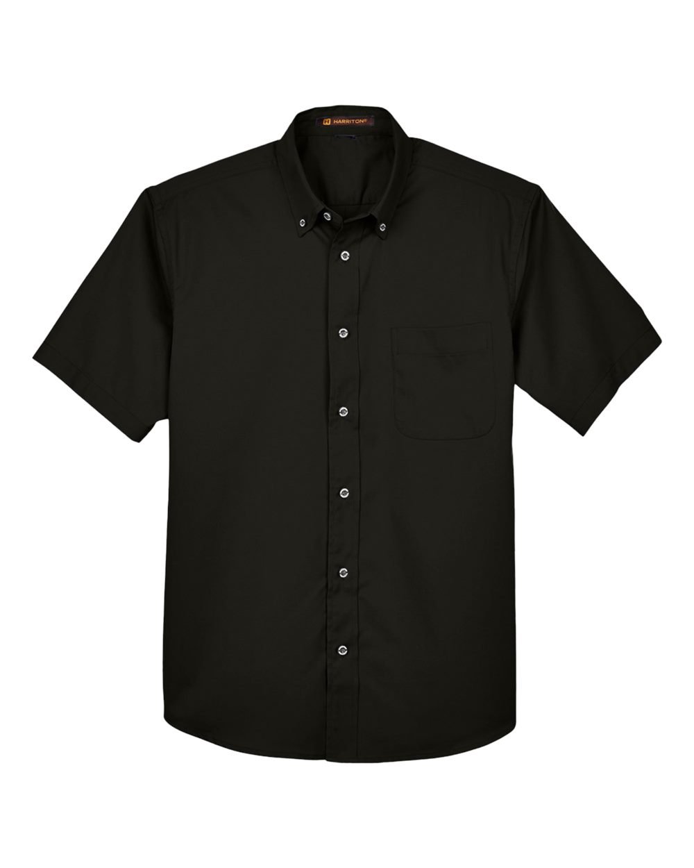 Harriton M500S Men's Easy Blend™ Twill Dress Shirt with Stain-Release