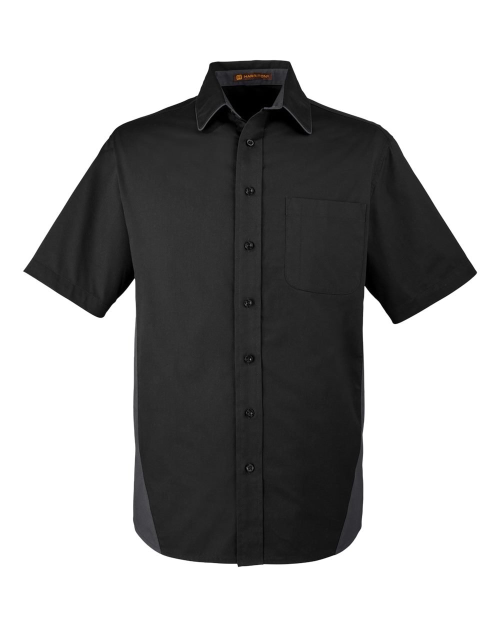 Harriton M586 Men's Flash IL Colorblock Shirt