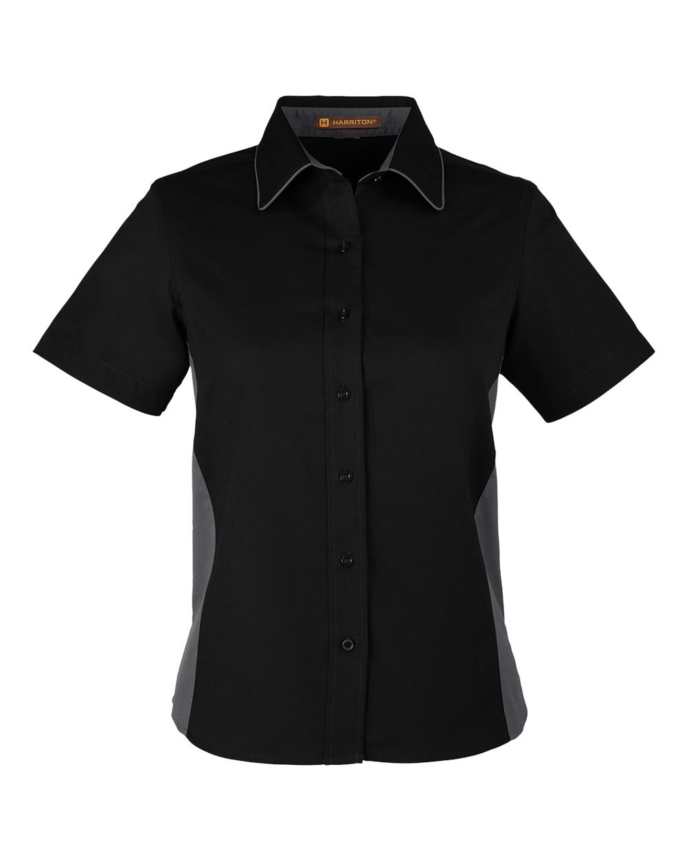 Harriton M586W Women's Flash IL Colorblock Shirt
