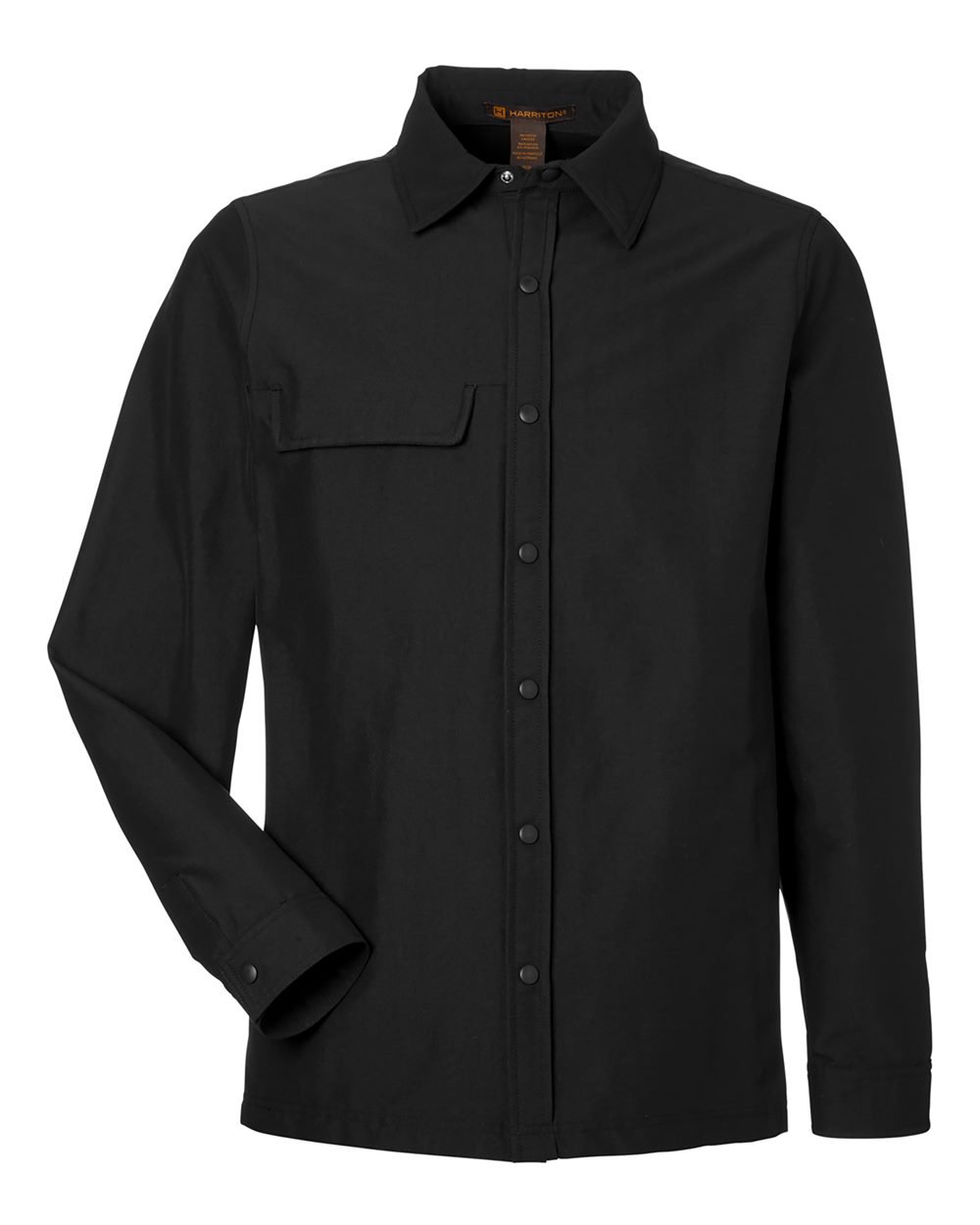 Harriton M72 Unisex Flex Twill Overshirt Jacket
