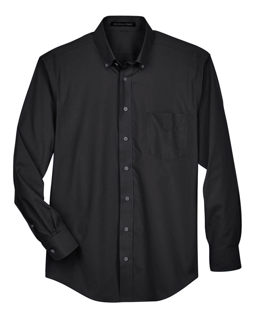Devon & Jones D620 Men's Crown Collection® Broadcloth Woven Dress Shirt