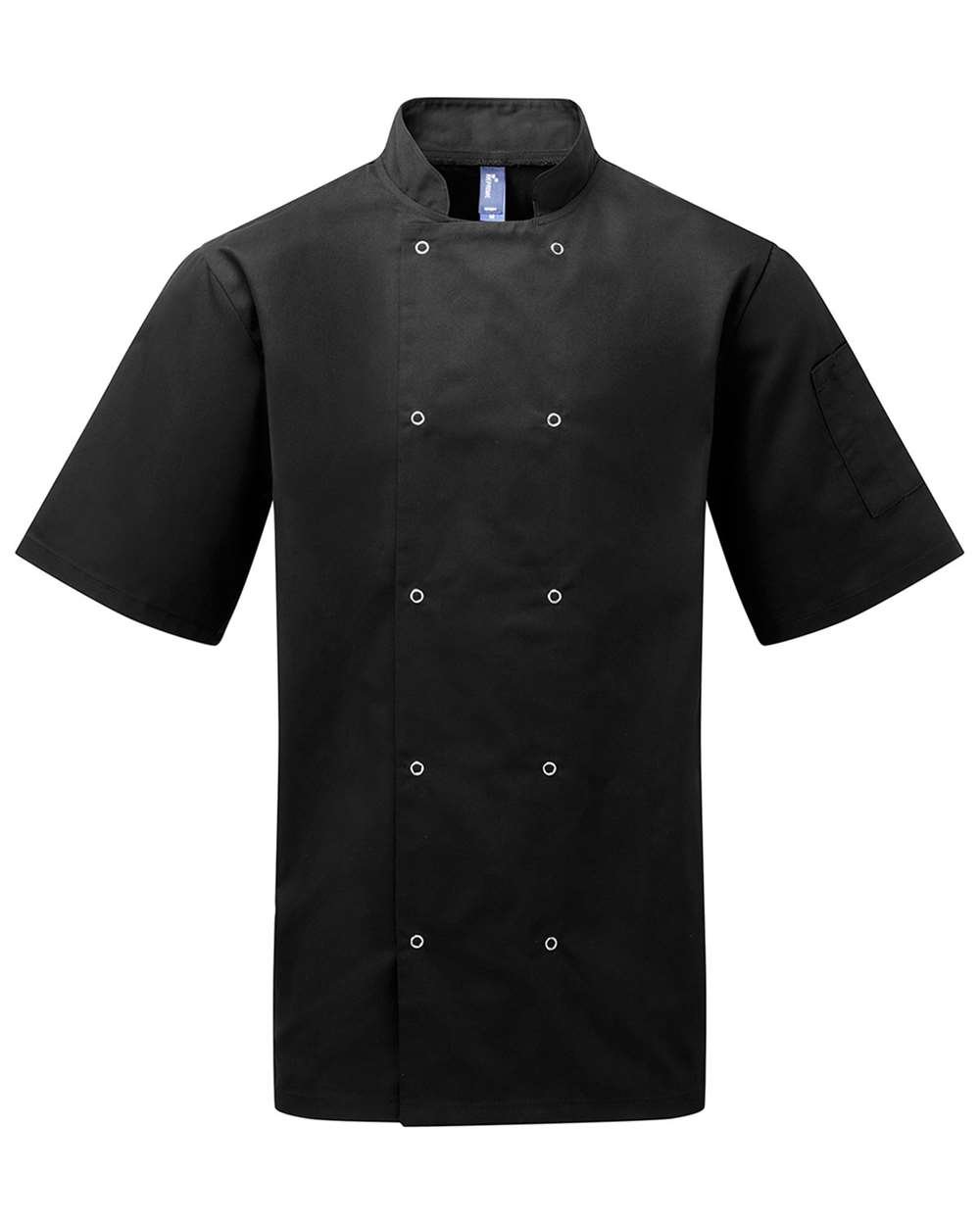 Artisan Collection by Reprime RP664 Unisex Ten Studded Front Short Sleeve Chef Coat