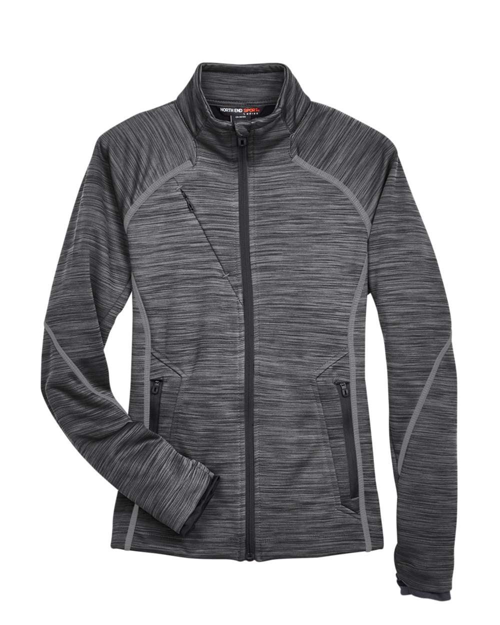 North End 78697 Women's Flux Mélange Bonded Fleece Jacket