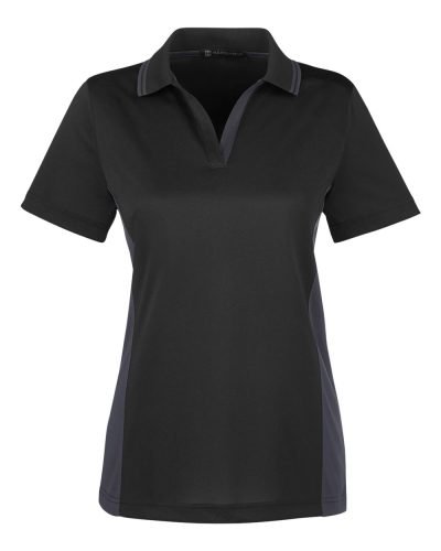 Harriton M386W Women's Flash Snag Protection Plus IL Colorblock Polo