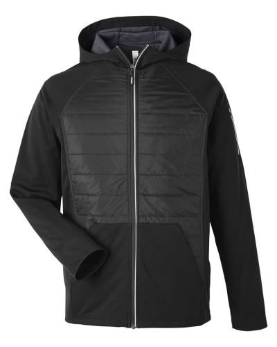 CORE365 CE808 Unisex Techno Lite Hybrid Hooded Jacket