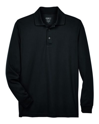 CORE365 88192T Men's Tall Pinnacle Performance Long Sleeve Piqué Polo